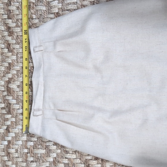 New Concepts Beige Wool Blend Mini Skirt - Picture 5 of 6